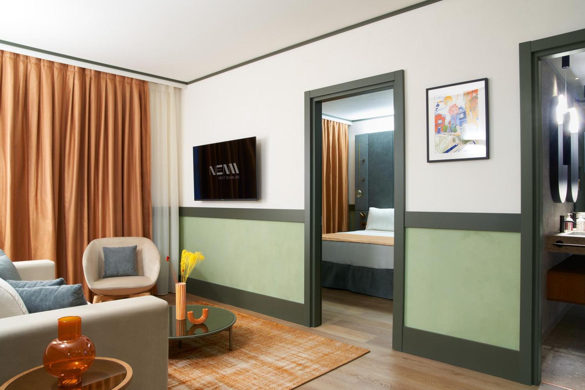 Nemi Hotel Milan Bagian luar foto